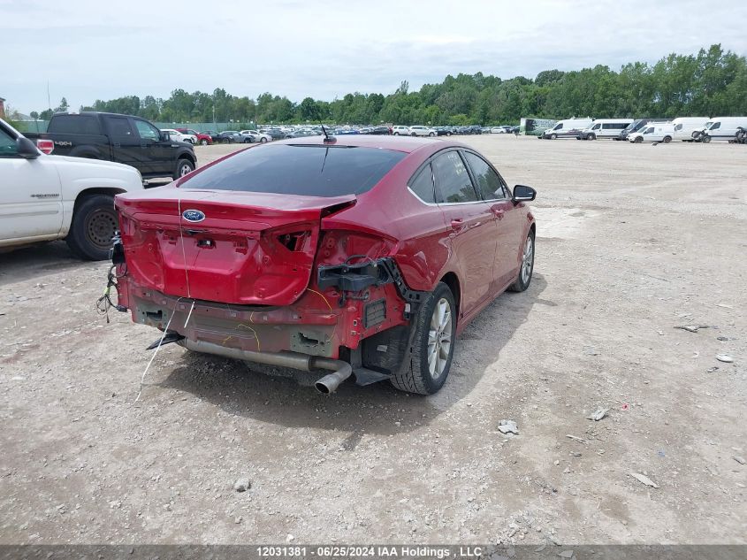 2017 Ford Fusion S VIN: 3FA6P0G78HR320001 Lot: 12031381