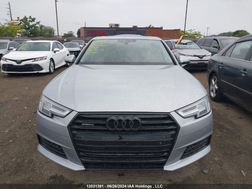2017 Audi A4 VIN: WAUBNAF47HN062906 Lot: 12031391