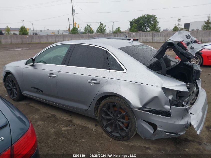 2017 Audi A4 VIN: WAUBNAF47HN062906 Lot: 12031391