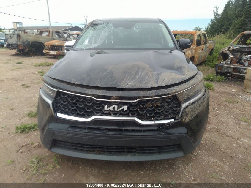 2022 Kia Sorento VIN: 5XYRGDLC4NG119798 Lot: 12031400