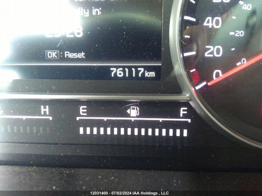 2022 Kia Sorento VIN: 5XYRGDLC4NG119798 Lot: 12031400