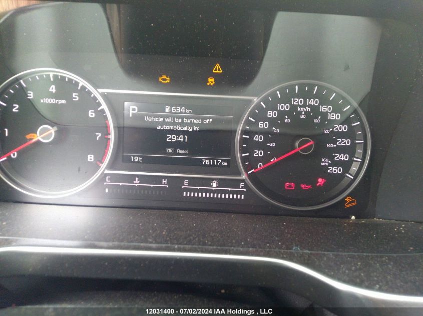 2022 Kia Sorento VIN: 5XYRGDLC4NG119798 Lot: 12031400