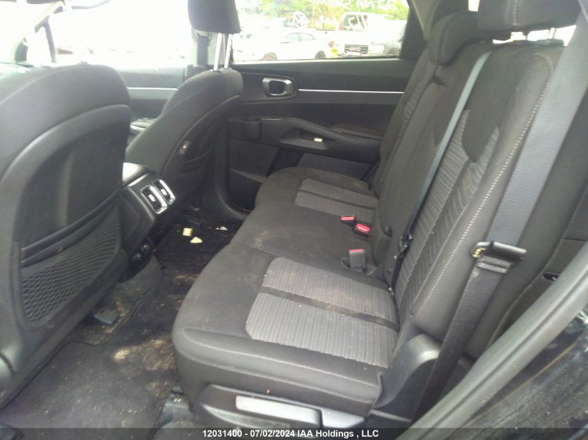 2022 Kia Sorento VIN: 5XYRGDLC4NG119798 Lot: 12031400