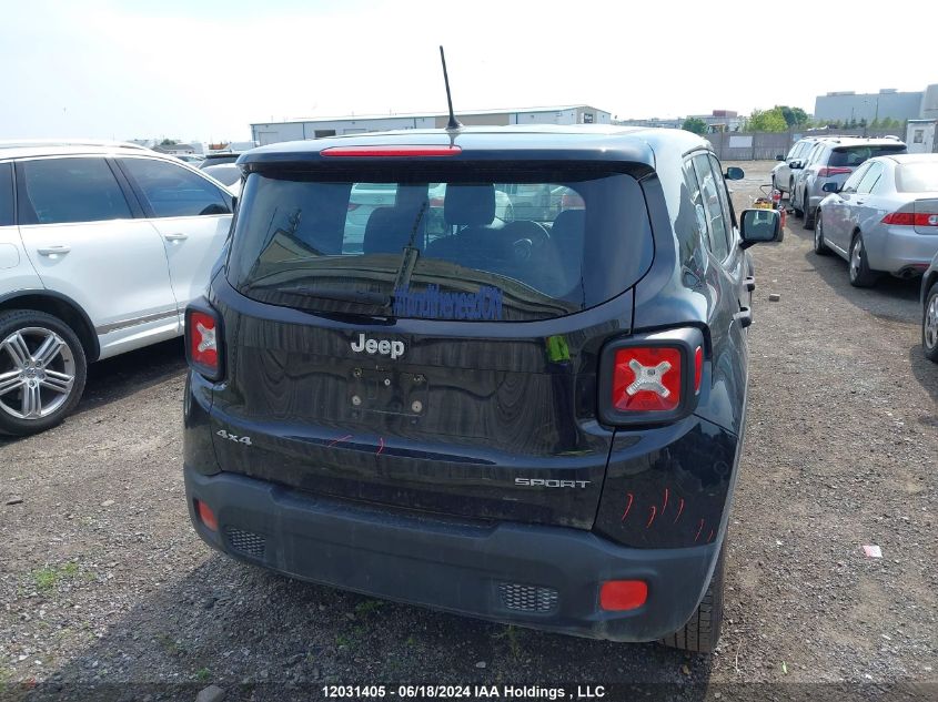 2015 Jeep Renegade Sport VIN: ZACCJBATXFPC28881 Lot: 12031405