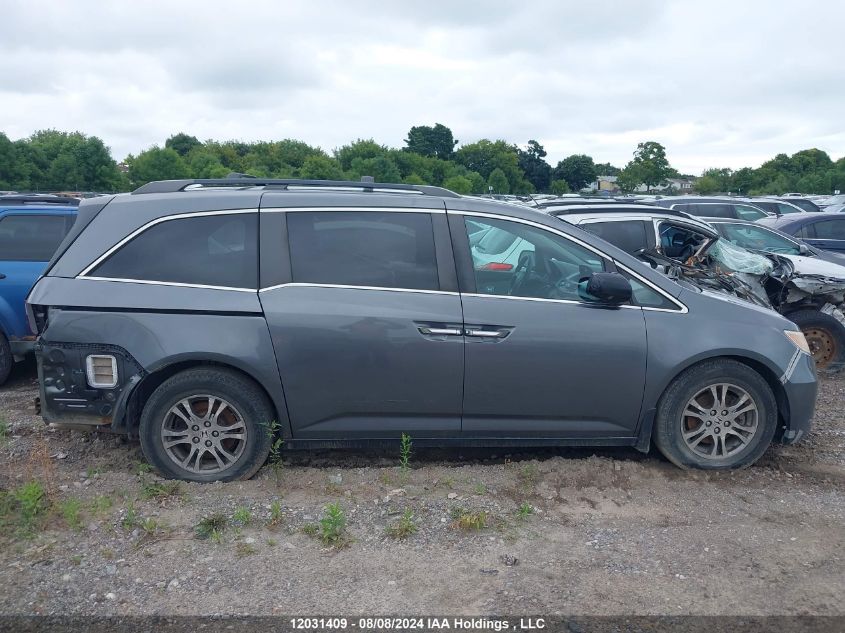 2012 Honda Odyssey Ex VIN: 5FNRL5H44CB505757 Lot: 12031409