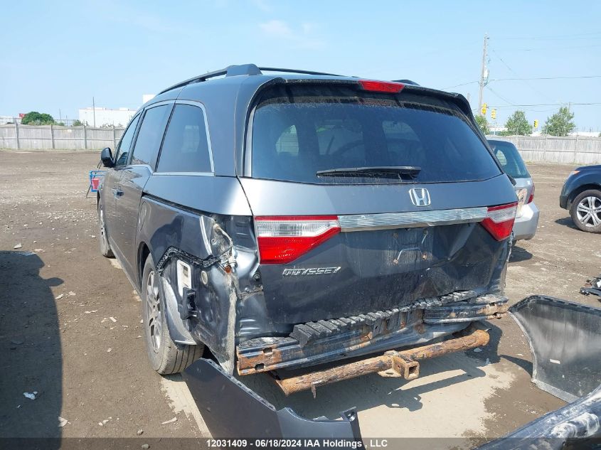 2012 Honda Odyssey Ex VIN: 5FNRL5H44CB505757 Lot: 12031409
