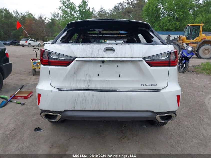 2017 Lexus Rx 350/Base/F Sport VIN: 2T2BZMCA7HC077651 Lot: 12031423