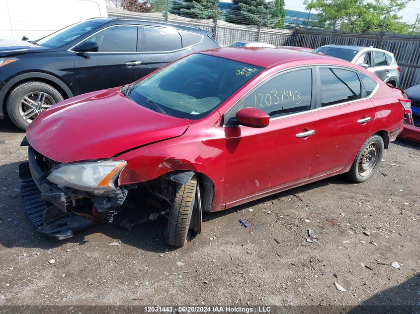 2014 Nissan Sentra VIN: 3N1AB7AP7EL663341 Lot: 12031443
