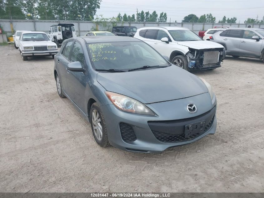 2012 Mazda 3 Mazda VIN: JM1BL1L78C1635383 Lot: 12031447