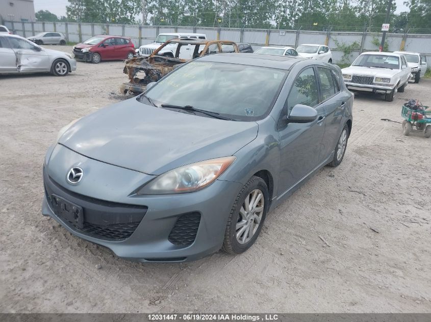 2012 Mazda 3 Mazda VIN: JM1BL1L78C1635383 Lot: 12031447