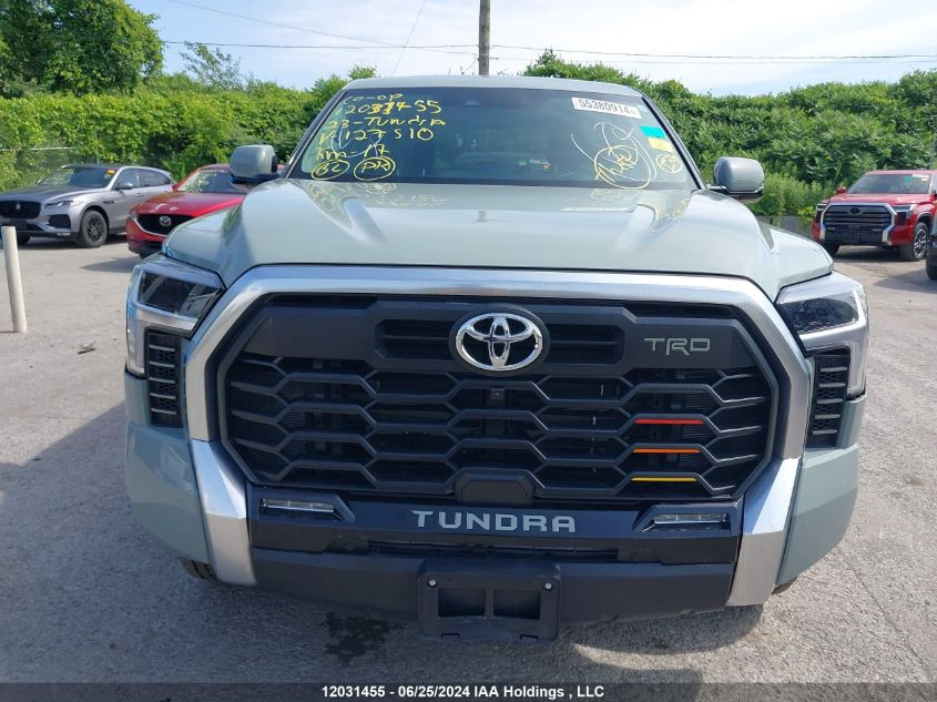 2023 Toyota Tundra VIN: 5TFJA5DB4PX127510 Lot: 12031455