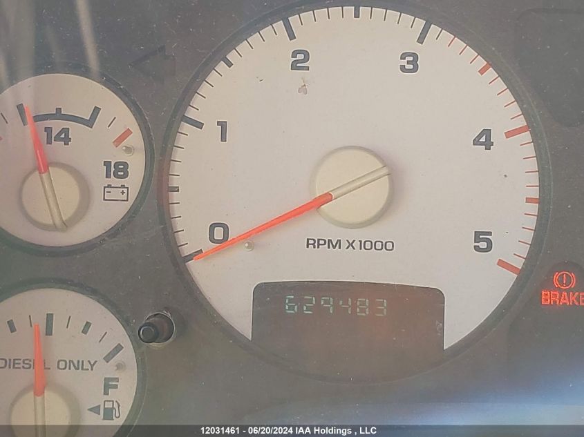 2003 Dodge Ram 2500 VIN: 3D7KU28C73G794315 Lot: 12031461