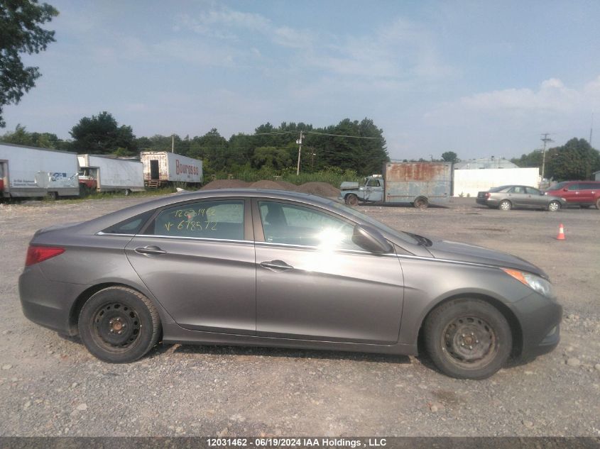 2013 Hyundai Sonata Se/Limited VIN: 5NPEC4AC5DH678572 Lot: 12031462
