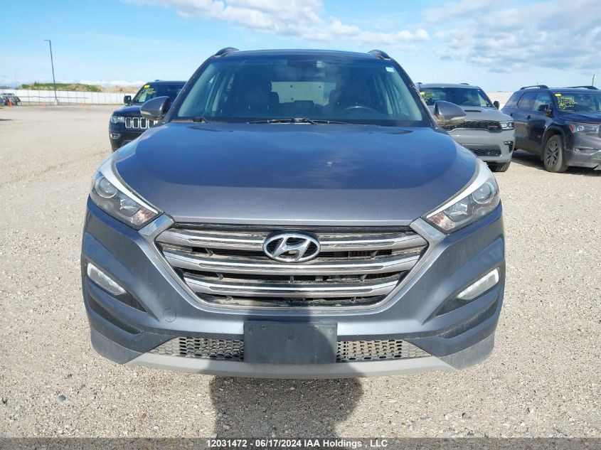 2017 Hyundai Tucson Limited/Sport And Eco/Se VIN: KM8J3CA23HU270949 Lot: 12031472