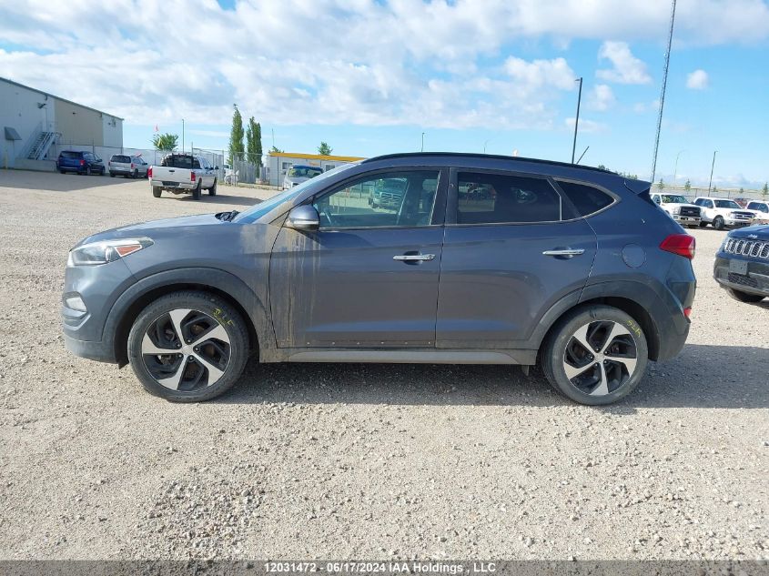 2017 Hyundai Tucson Limited/Sport And Eco/Se VIN: KM8J3CA23HU270949 Lot: 12031472