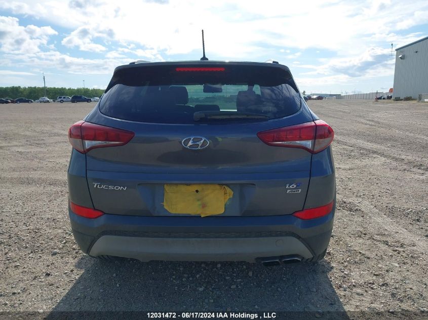 2017 Hyundai Tucson Limited/Sport And Eco/Se VIN: KM8J3CA23HU270949 Lot: 12031472