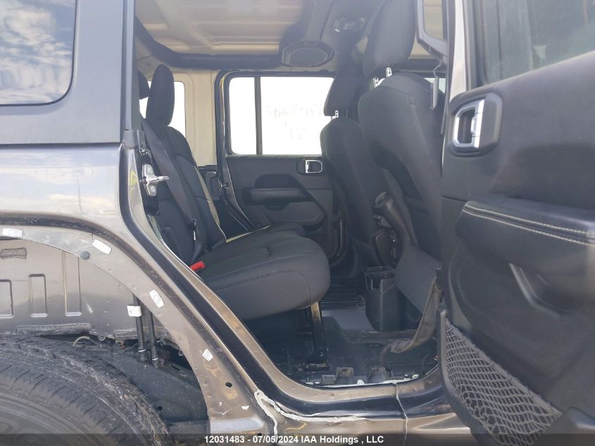 2021 Jeep Wrangler Unlimited Sahara VIN: 1C4HJXEG2MW833929 Lot: 12031483