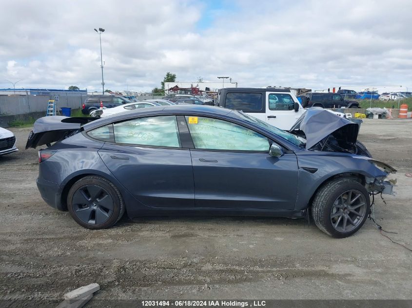 2023 Tesla Model 3 VIN: 5YJ3E1EA4PF396189 Lot: 12031494