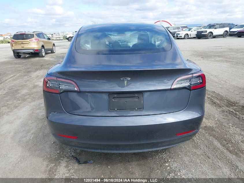 2023 Tesla Model 3 VIN: 5YJ3E1EA4PF396189 Lot: 12031494