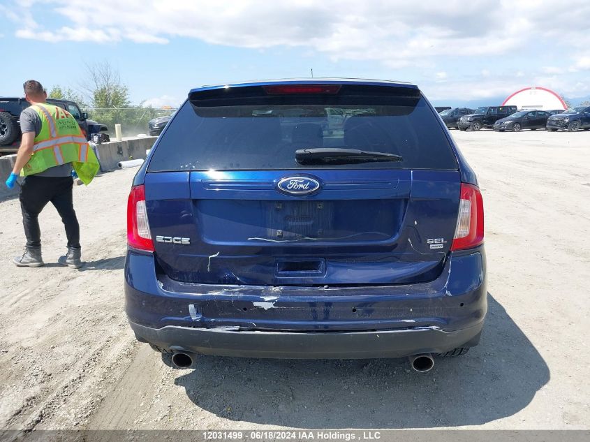 2011 Ford Edge Sel VIN: 2FMDK4JC0BBA07488 Lot: 12031499