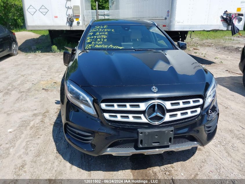 2019 Mercedes-Benz Gla 250 4Matic VIN: WDCTG4GB9KJ623096 Lot: 12031502