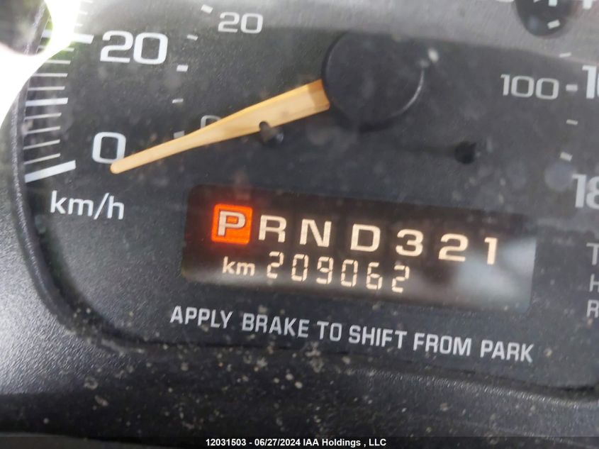 2003 Chevrolet Astro Cargo Van VIN: 1GCDM19X73B103386 Lot: 12031503