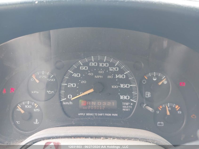 2003 Chevrolet Astro Cargo Van VIN: 1GCDM19X73B103386 Lot: 12031503