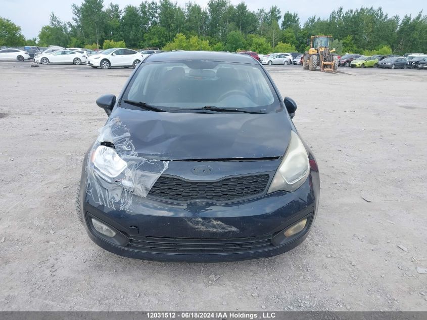 2013 Kia Rio VIN: KNADM4A31D6203047 Lot: 12031512