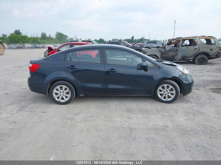 2013 Kia Rio VIN: KNADM4A31D6203047 Lot: 12031512