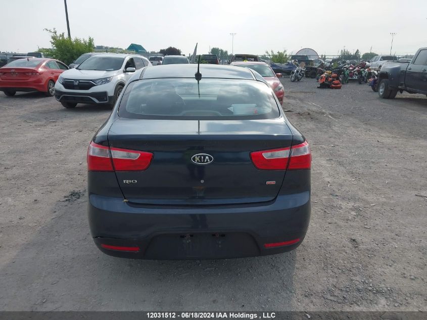 2013 Kia Rio VIN: KNADM4A31D6203047 Lot: 12031512