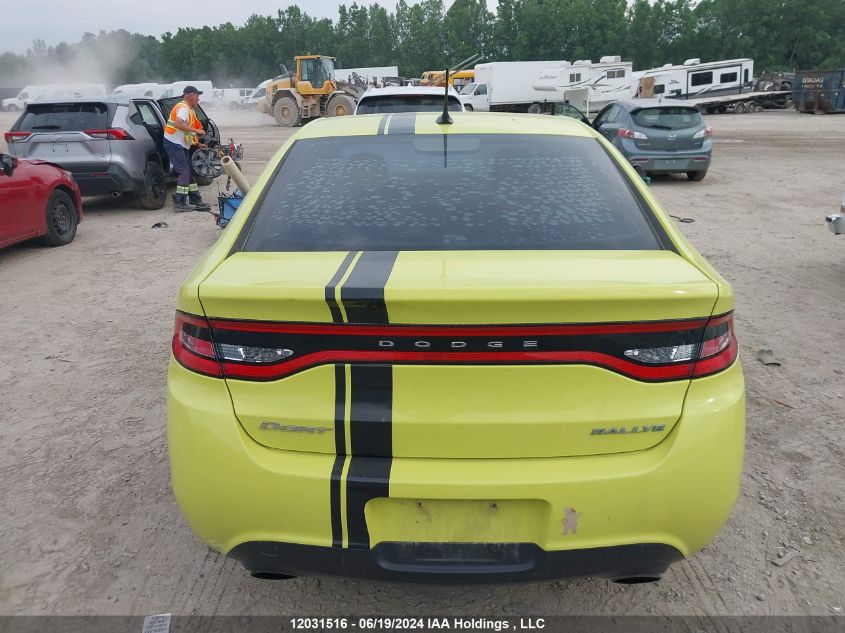 2013 Dodge Dart Sxt VIN: 1C3CDFBA7DD233595 Lot: 12031516