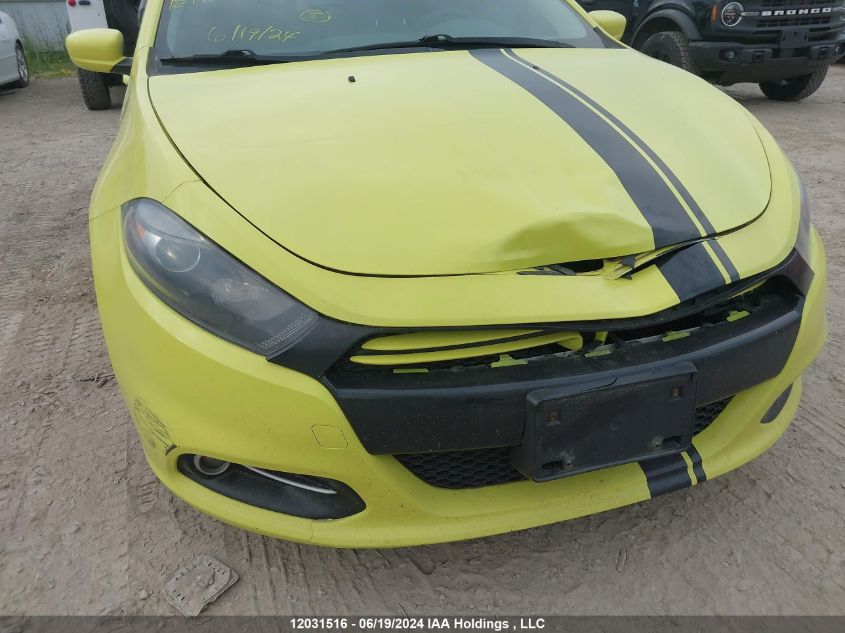 2013 Dodge Dart Sxt VIN: 1C3CDFBA7DD233595 Lot: 12031516
