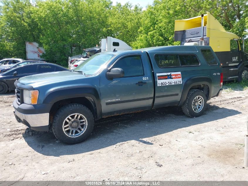 2010 GMC Sierra K1500 VIN: 1GTPKTE07AZ112262 Lot: 12031526