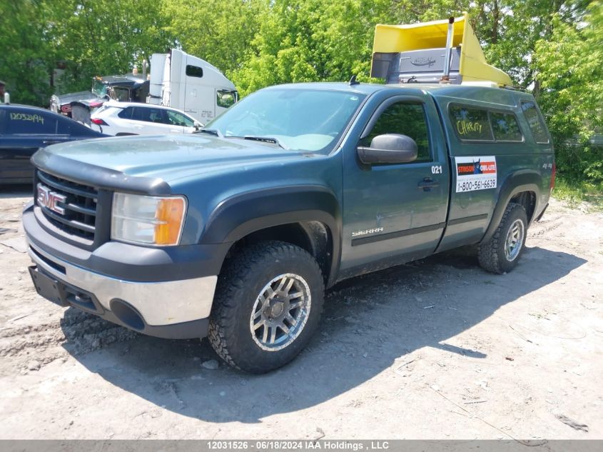 2010 GMC Sierra K1500 VIN: 1GTPKTE07AZ112262 Lot: 12031526