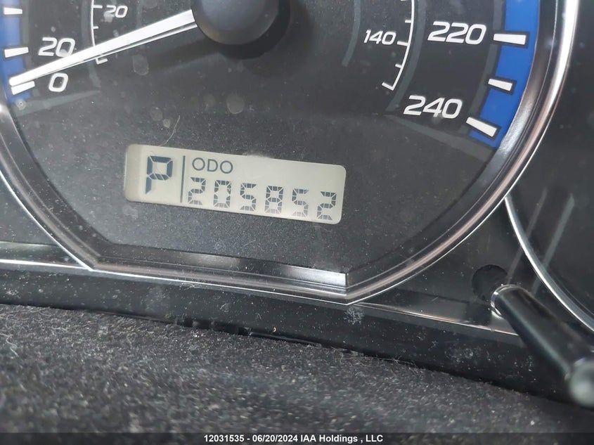 2012 Subaru Forester 2.5X VIN: JF2SHCBC4CH457427 Lot: 12031535