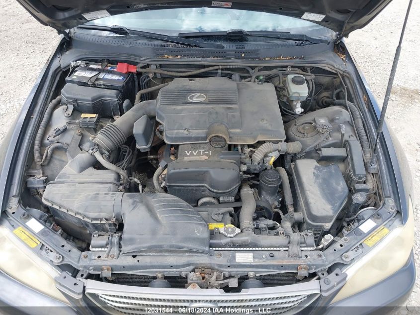 2001 Lexus Is 300 300 VIN: JTHBD182410015724 Lot: 12031544