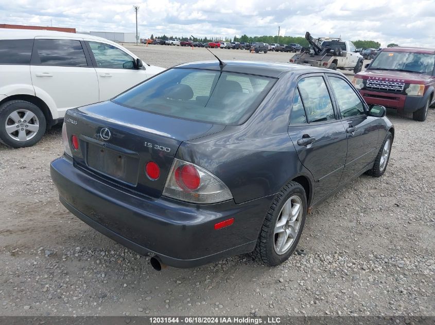 2001 Lexus Is 300 300 VIN: JTHBD182410015724 Lot: 12031544