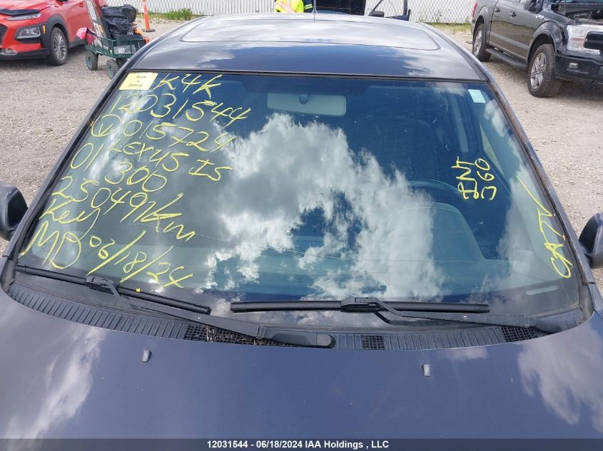 2001 Lexus Is 300 300 VIN: JTHBD182410015724 Lot: 12031544