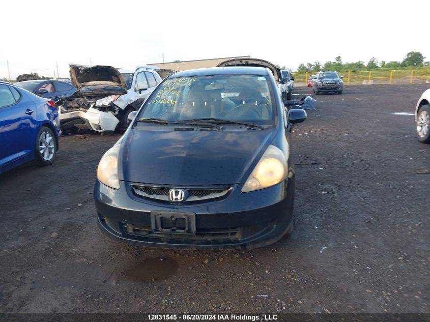 2008 Honda Fit VIN: JHMGD38498S807188 Lot: 12031545