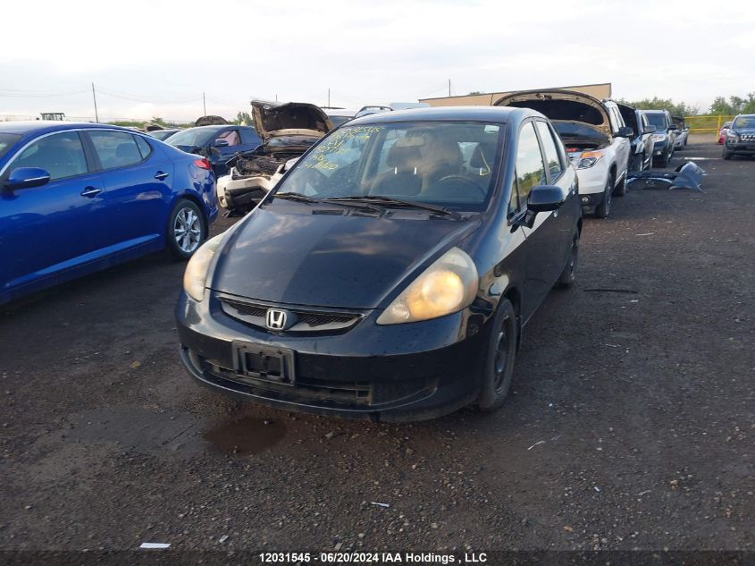 2008 Honda Fit VIN: JHMGD38498S807188 Lot: 12031545