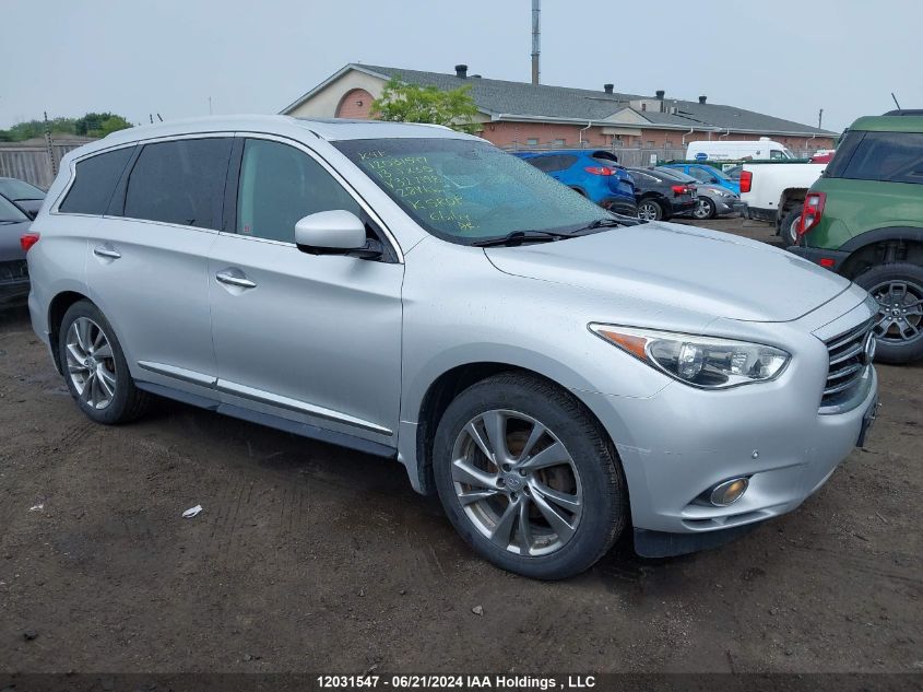 2013 Infiniti Jx35 VIN: 5N1AL0MM2DC327198 Lot: 12031547