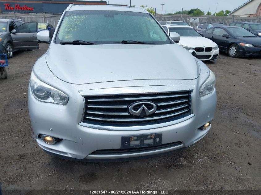 2013 Infiniti Jx35 VIN: 5N1AL0MM2DC327198 Lot: 12031547