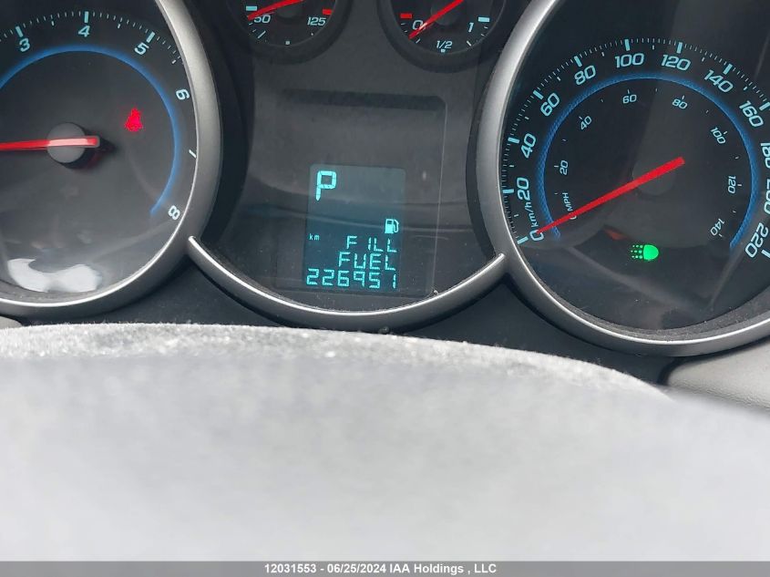 2011 Chevrolet Cruze VIN: 1G1PA5SH9B7132477 Lot: 12031553