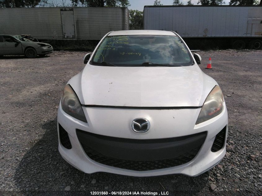 2012 Mazda Mazda3 VIN: JM1BL1UF1C1602666 Lot: 12031560