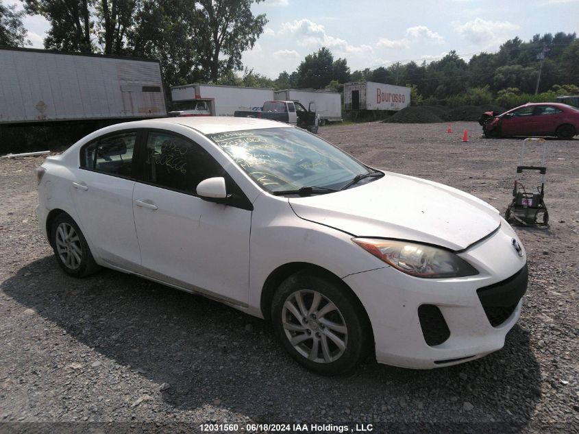 2012 Mazda Mazda3 VIN: JM1BL1UF1C1602666 Lot: 12031560