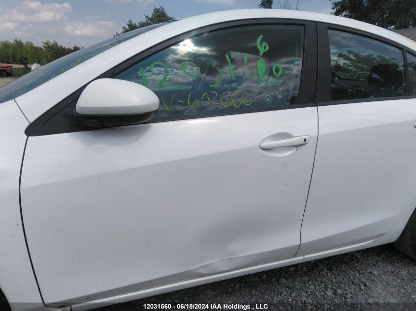 2012 Mazda Mazda3 VIN: JM1BL1UF1C1602666 Lot: 12031560