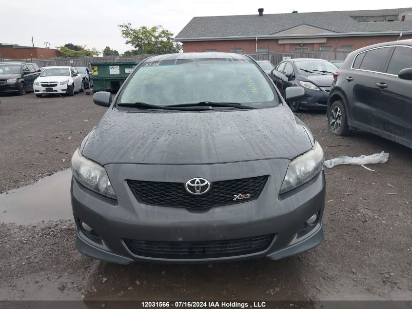 2010 Toyota Corolla VIN: 1NXBE40E79Z036458 Lot: 12031566