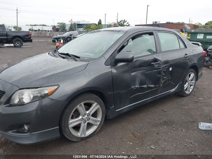 2010 Toyota Corolla VIN: 1NXBE40E79Z036458 Lot: 12031566