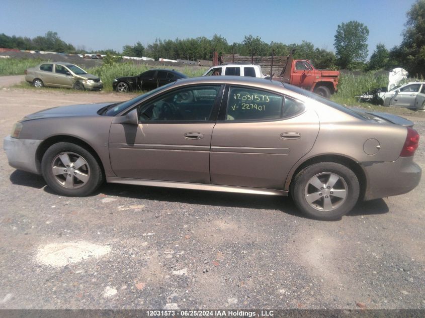 2007 Pontiac Grand Prix VIN: 2G2WP552971227901 Lot: 12031573