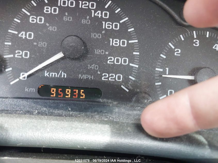 2002 Chevrolet Cavalier Cng VIN: 1G1JC524627446147 Lot: 12031578